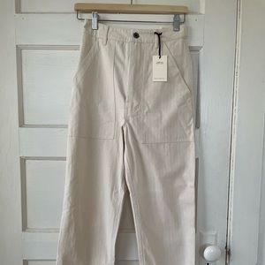 Cream, P&Co Service fatigue pants, UK 6, US 2
